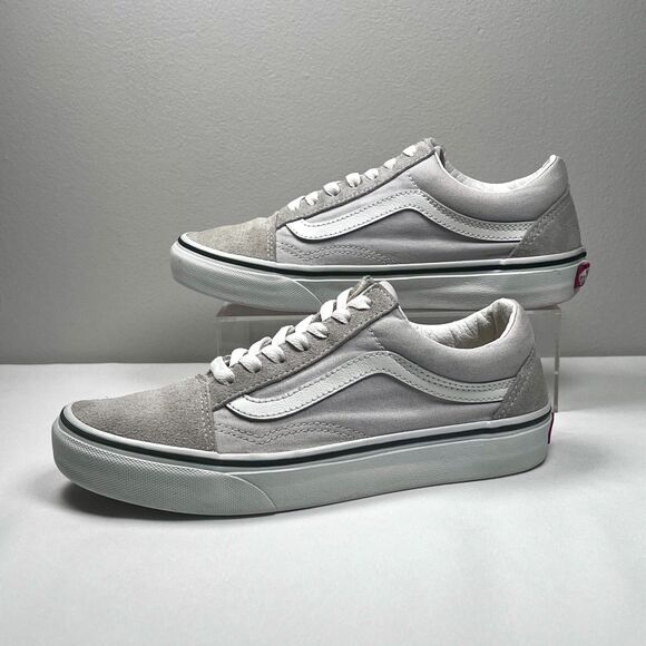 Vans Old Skool Sneakers Grey Suede Women's 6.5 / Men's 5 Low Top Skate Shoes - Picture 3 of 9